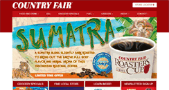 Desktop Screenshot of countryfairstores.com