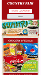 Mobile Screenshot of countryfairstores.com